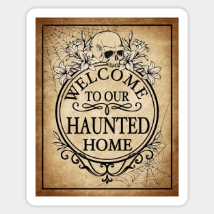 Haunted Home Sticker